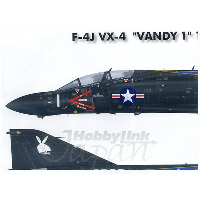 1/72 F-4J VX-4 Vandy 1 Black Bunny '72 Oct
