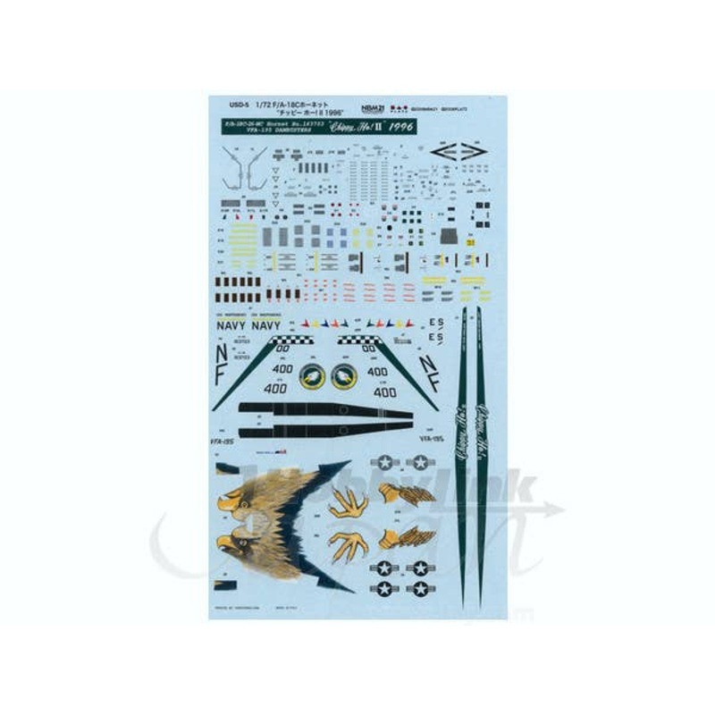 1/72 F/A-18C VFA-195 Chippy Ho! 1996