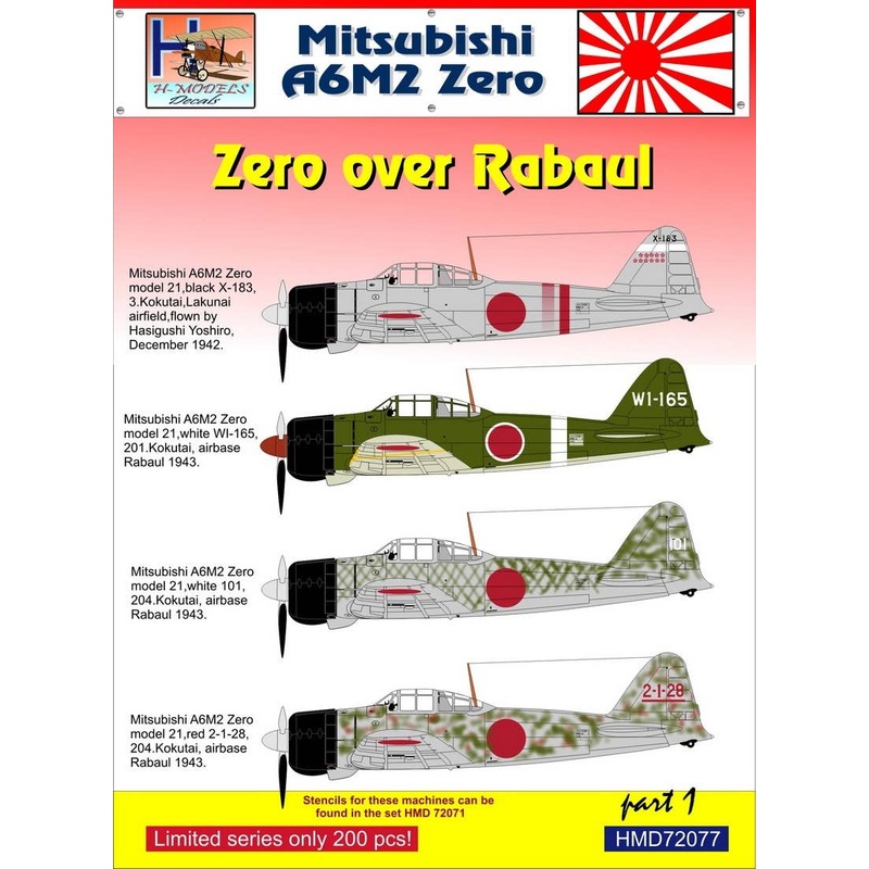 1/72 A6M2 Zero over Rabaul, Pt.1
