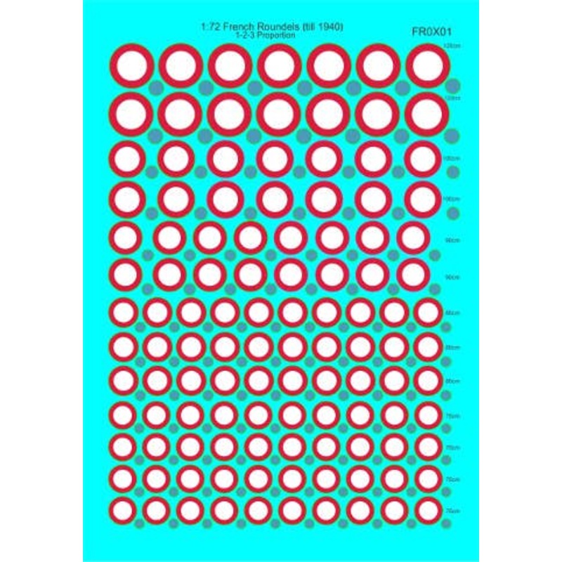 1/72 French Roundels