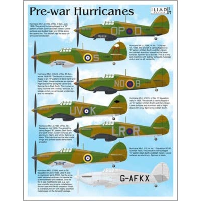 1/72 Pre-War Hurricanes