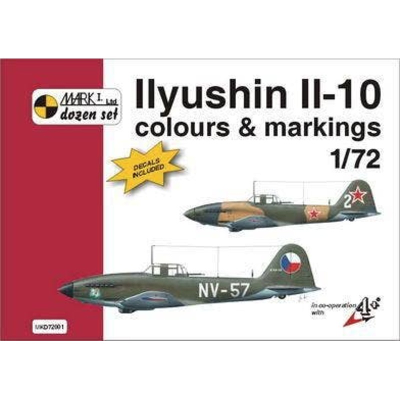 1/72 Ilyshin II-10 Colours & Markings