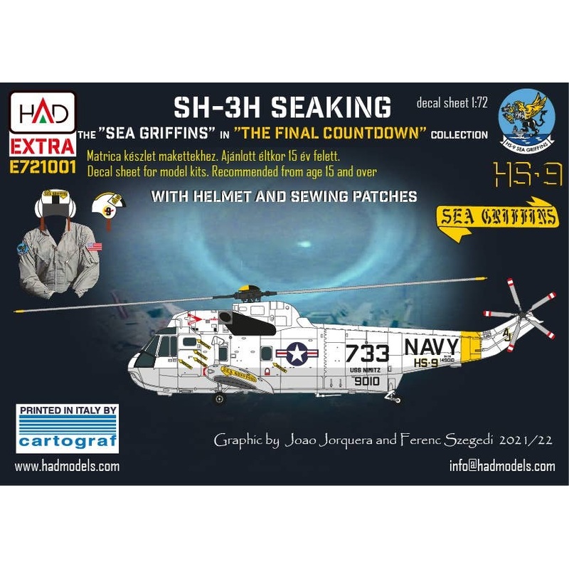1/72 SH-3H Seaking Sea Griffins in The Final Countdown collection