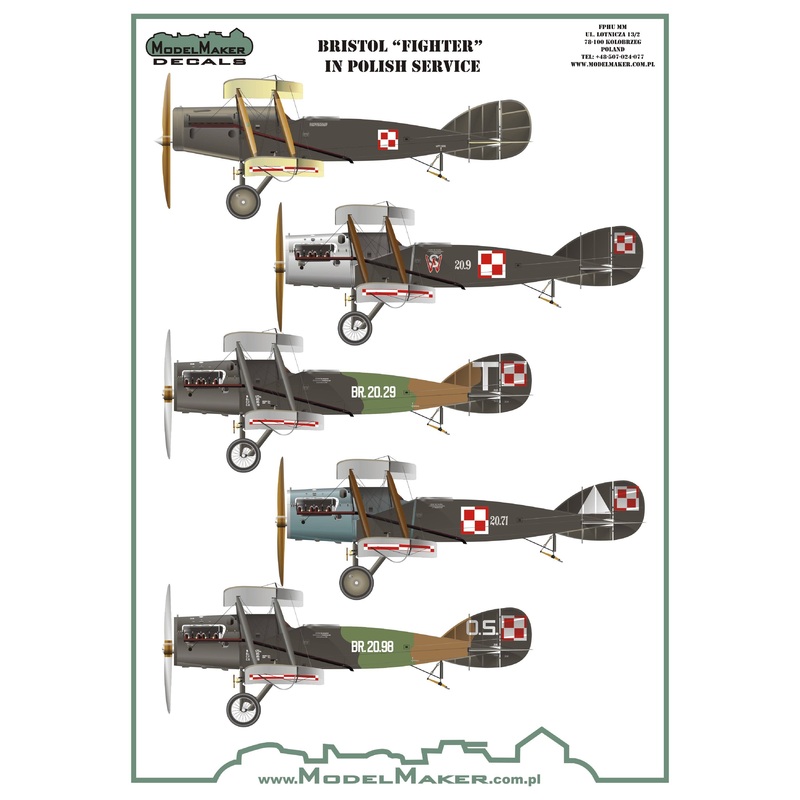1/72 Bristol Fighter F.2B in Polish Service