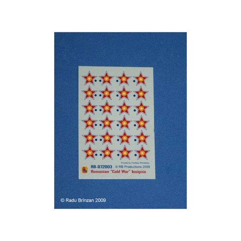 1/72 Romanian Cold War Insignia