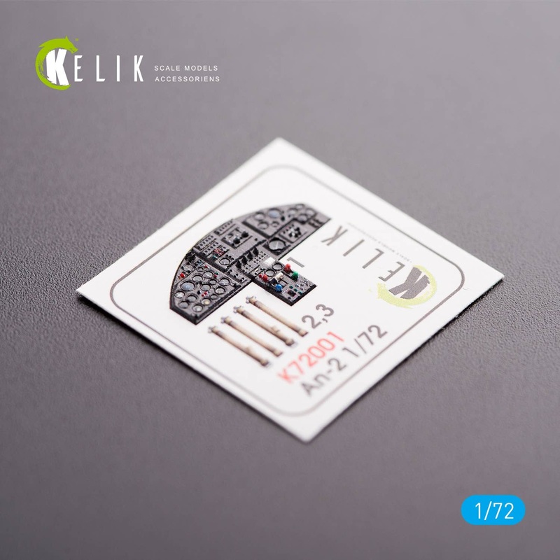 1/72 AN-2 Colt interior 3D decals for Trumpeter kit