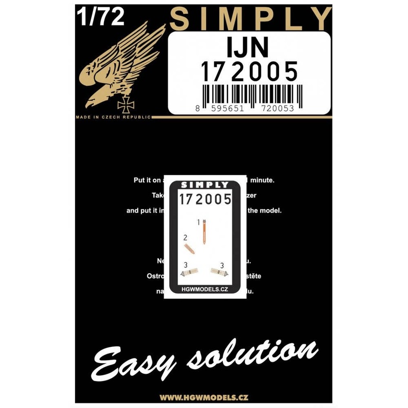 1/72 IJN 3D decal seatbelt