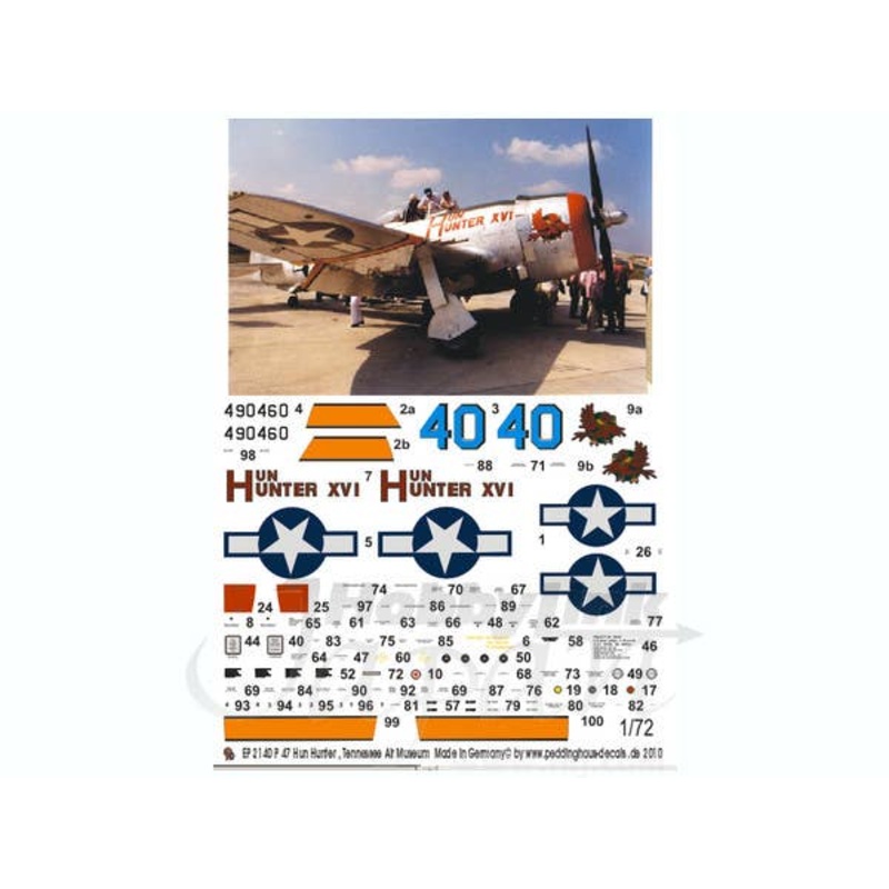 1/72 P-47 Hun Hunter XVI, Tennessee Air Museum