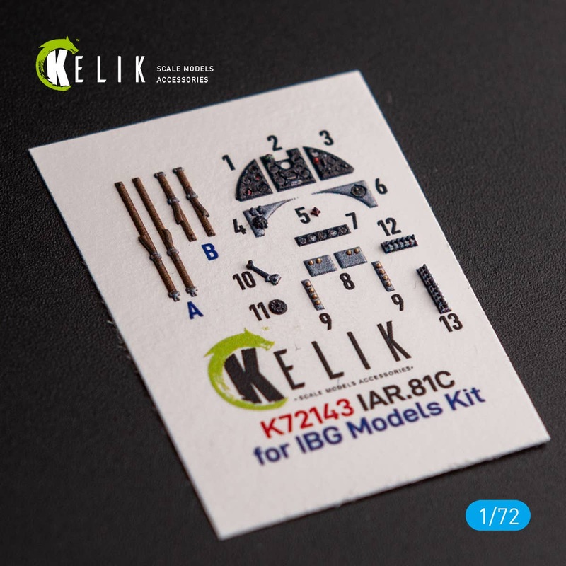 1/72 IAR.81c - interior 3D decals for IBG Models kit