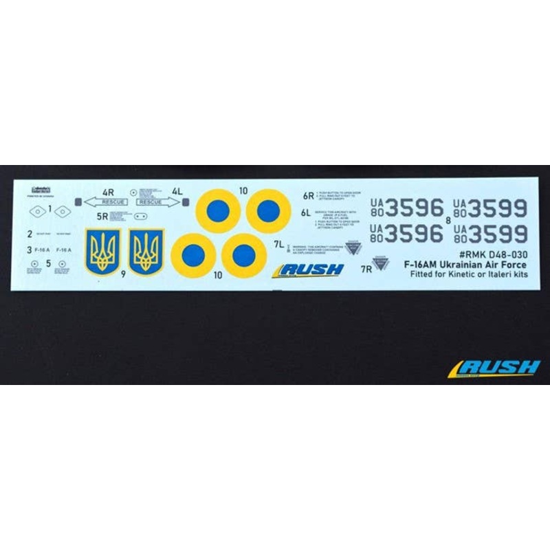 1/72 F-16A Ukrainian Air Forces decal