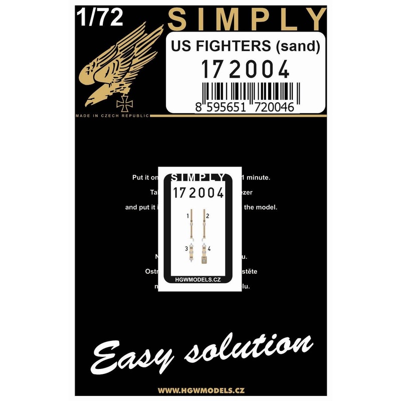 1/72 US Fighters 3D decal seatbelts
