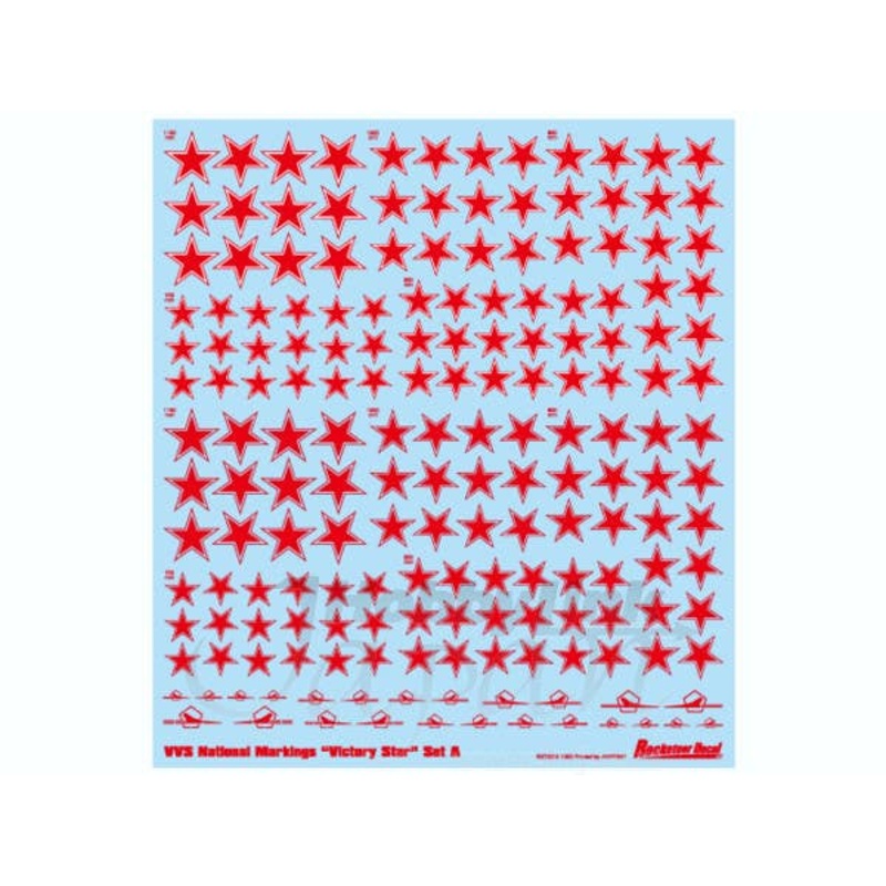 1/72 VVS National Markings Victory Star Set A