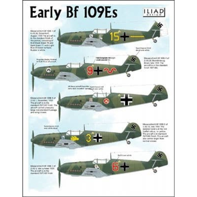 1/48 Early Messerschmitt Bf 109Es