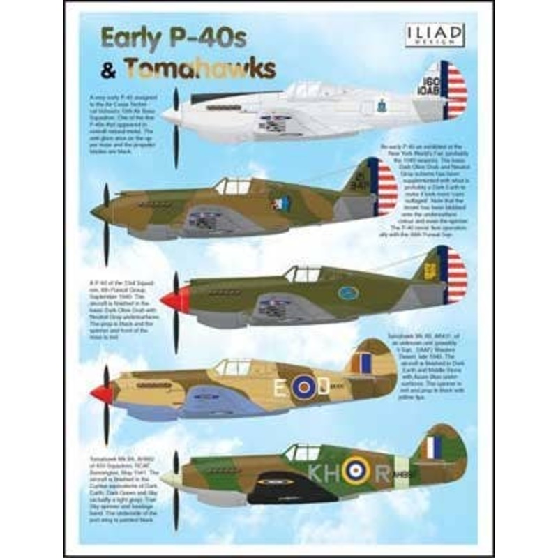 1/48 Early P-40 & Tomahawks