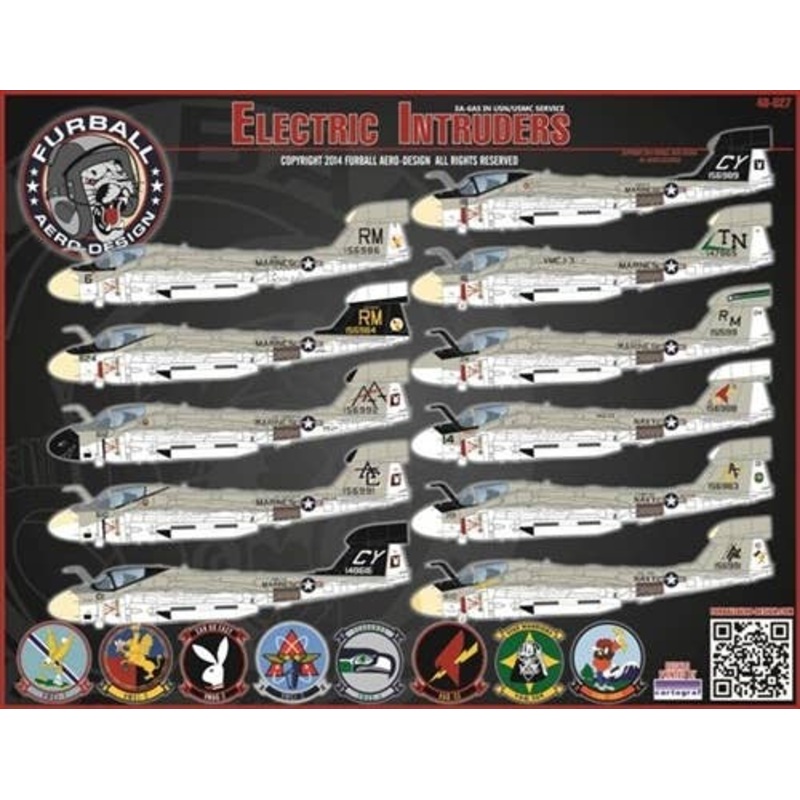 1/48 Electric Intruders EA-6A in USN & USMC Service