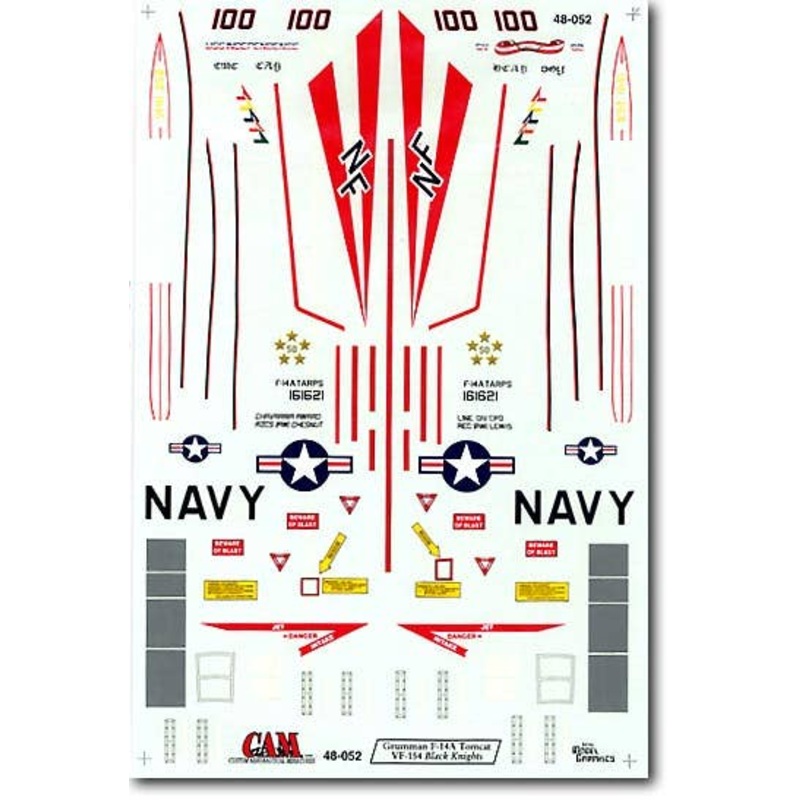 1/48 F-14A VF-154 Black Knights CAG