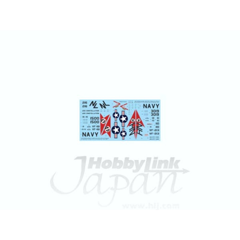 1/48 F-4B Phantom Decal Set 3: VF-161, VF-213 (Academy)