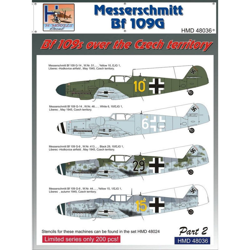 1/48 Bf 109G Over the Czech Territory, Pt.2