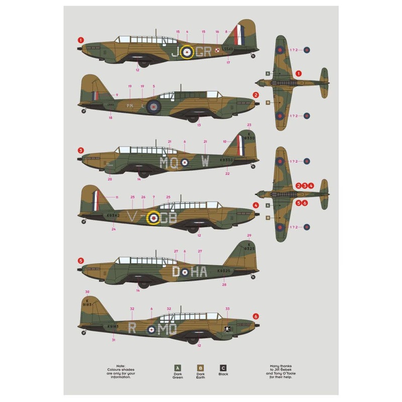 1/48 Fairey Battle Mk.I over Western Europe 1940