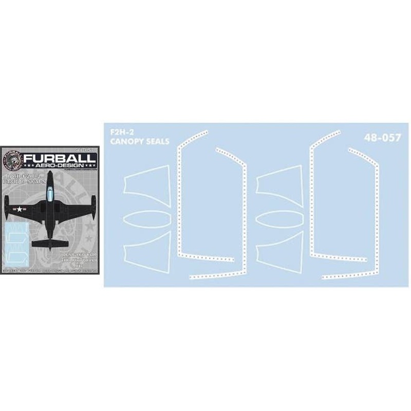 1/48 F2H-2 Canopy Seals