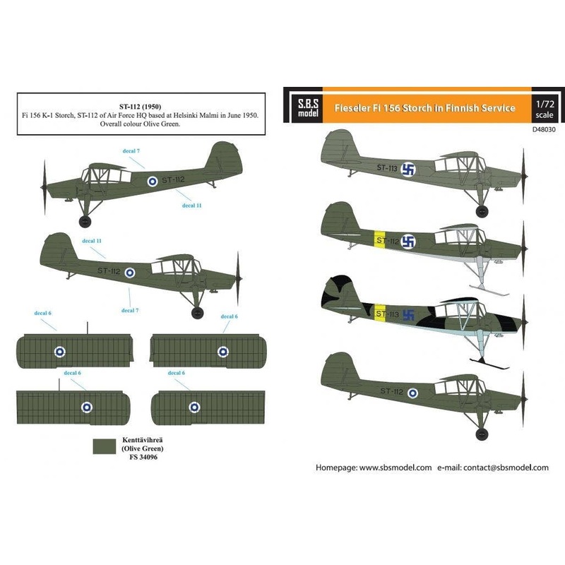 1/48 Fieseler Fi-156 Storch in Finnish Service
