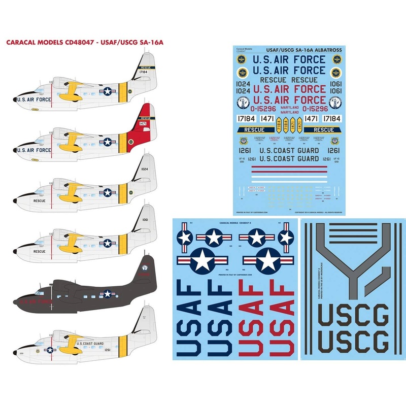 1/48 USAF & US Coast Guard SA-16A Albatross