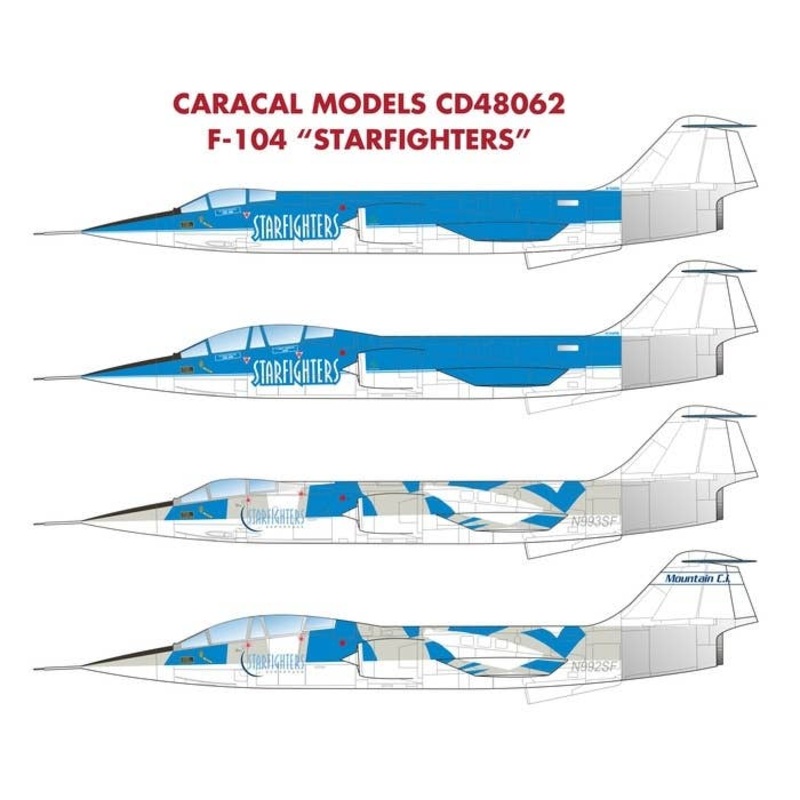 1/48 F-104 "Starfighters"