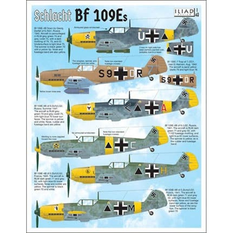 1/48 Schlacht Bf 109Es