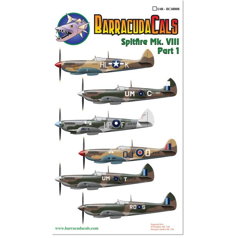 1/48 Spitfire Mk. VIII Part 1