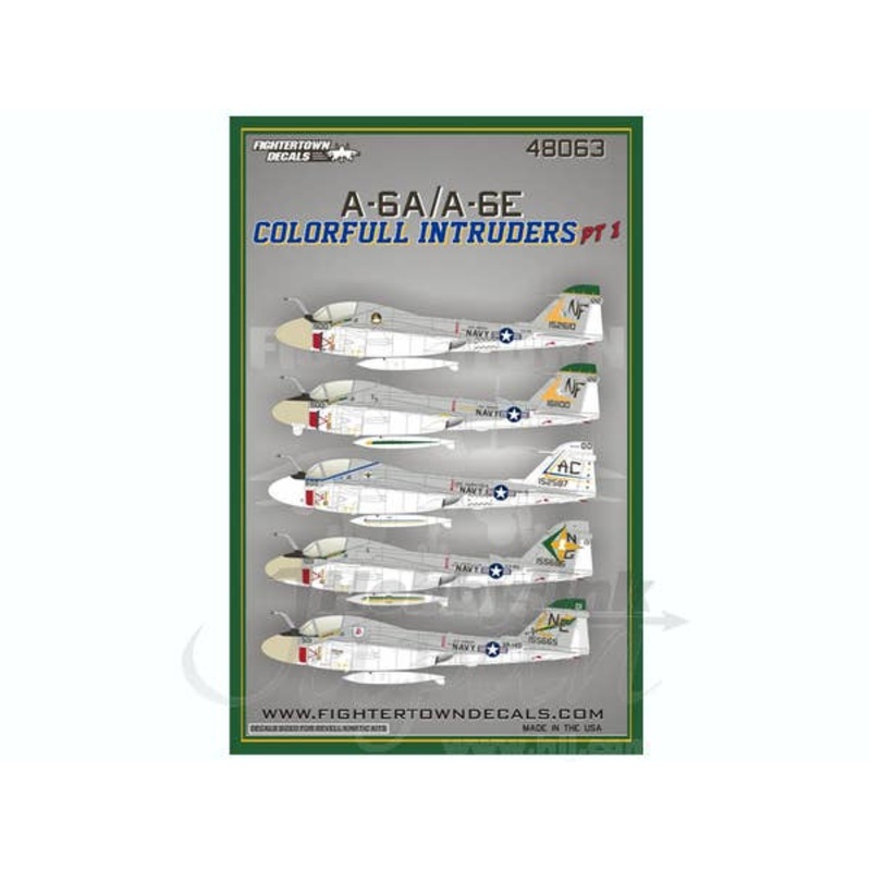 1/48 U.S.Navy A-6A/E Colorful Intruders PT1. VA-75/VA-115/VA-145&VA-165