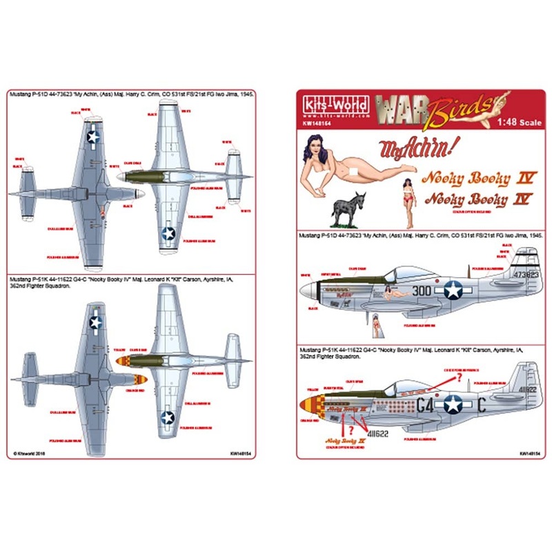 1/48 WW.II U.S. Forces P-51D/K Mustang
