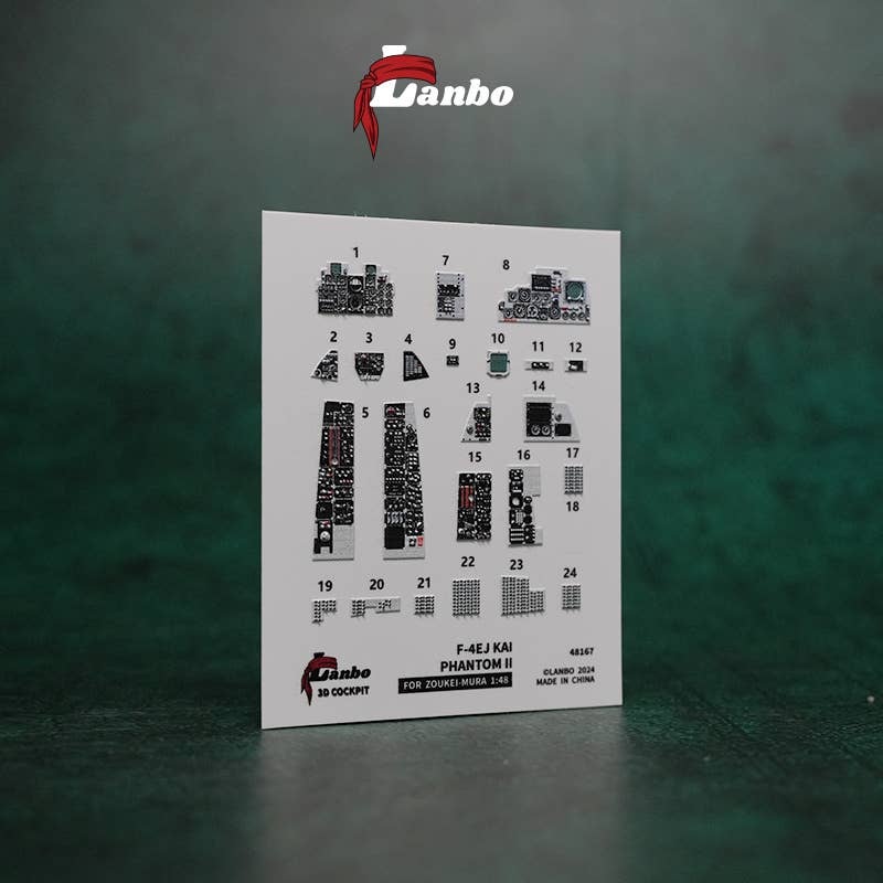 1/48 F-4EJ KAI 3D interior decal