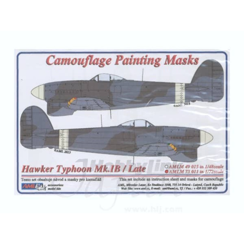 1/48 Hawker Typhoon Mk.Ib/Late Camouflage Mask