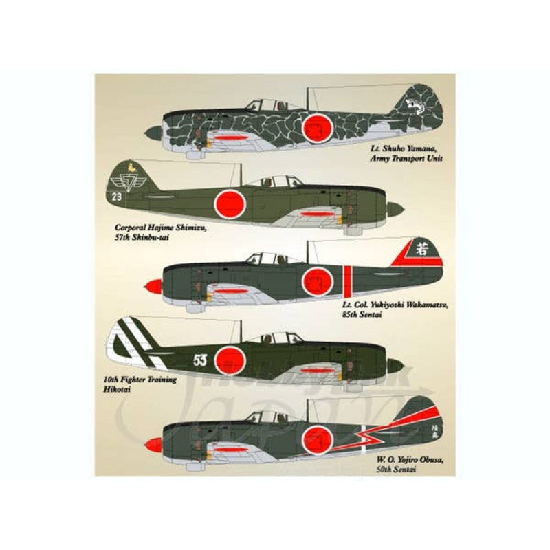 1/48 IJA Nakajima Ki-84 Part.2 (English Instructions)