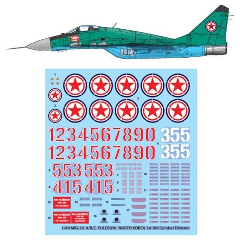 1/48 MIG-29 ABC Fulcrum North Korea