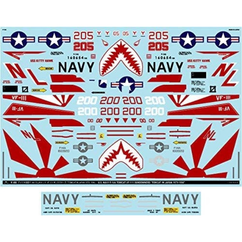 1/48 F-14A Tomcat VF-111Sundowners Tomcat in Japan 1979/1994