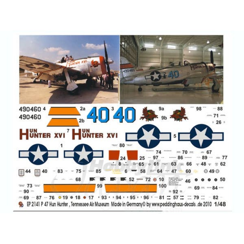 1/48 P-47 Hun Hunter XVI, Tennessee Air Museum