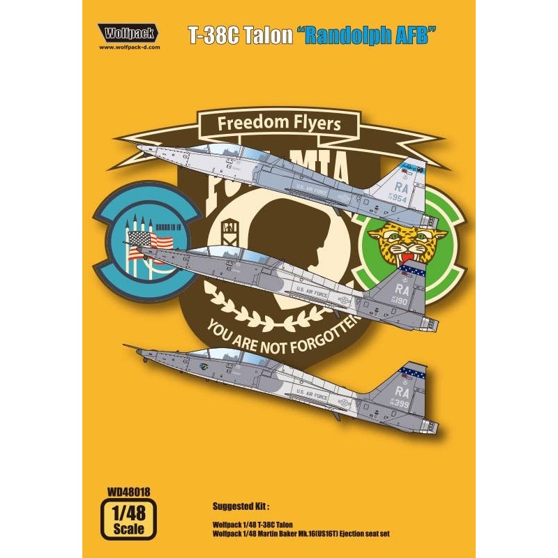 T-38C Talon Part.1 Randolph AFB (for Wolfpack 1/48)