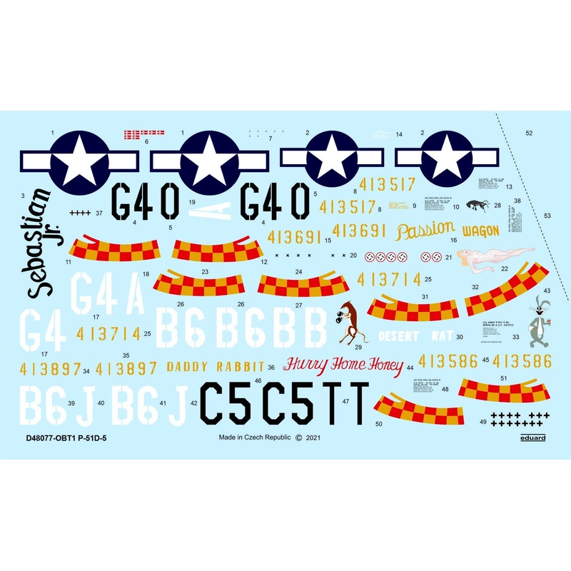 1/48 P-51D-5 (for Eduard)