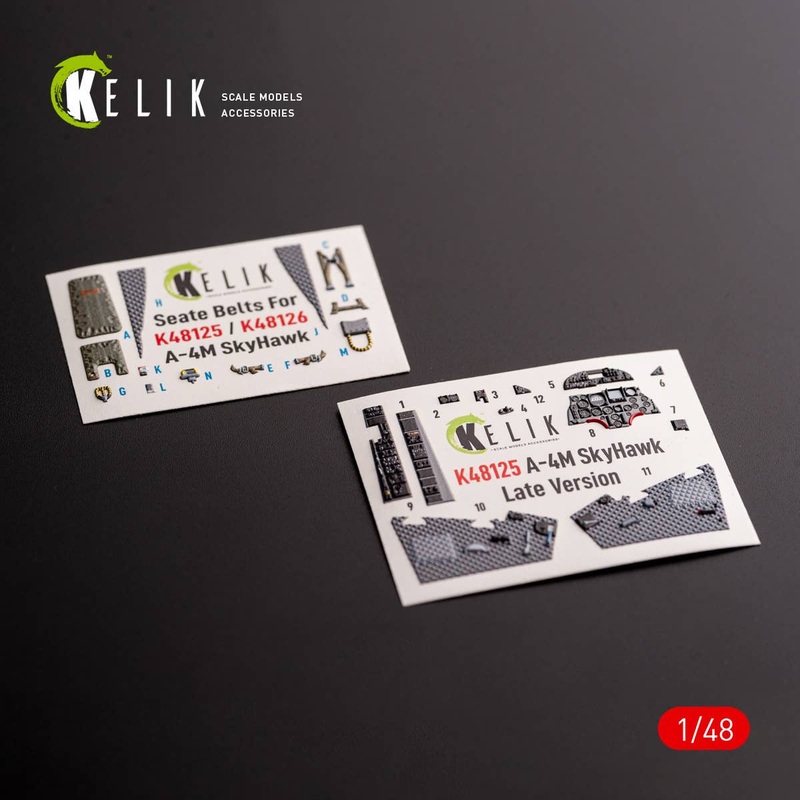 1/48 A-4M Late production- interior 3D decals for Magic Factory kit (for. Magic Factory)