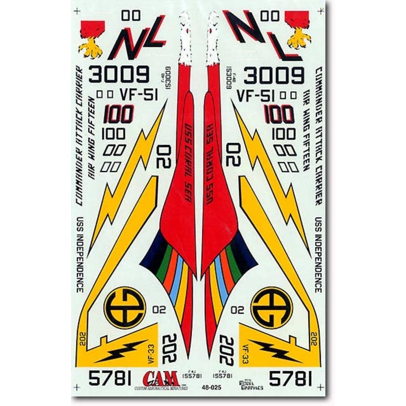 1/48 F-4J VF-51 CAG/VF-33