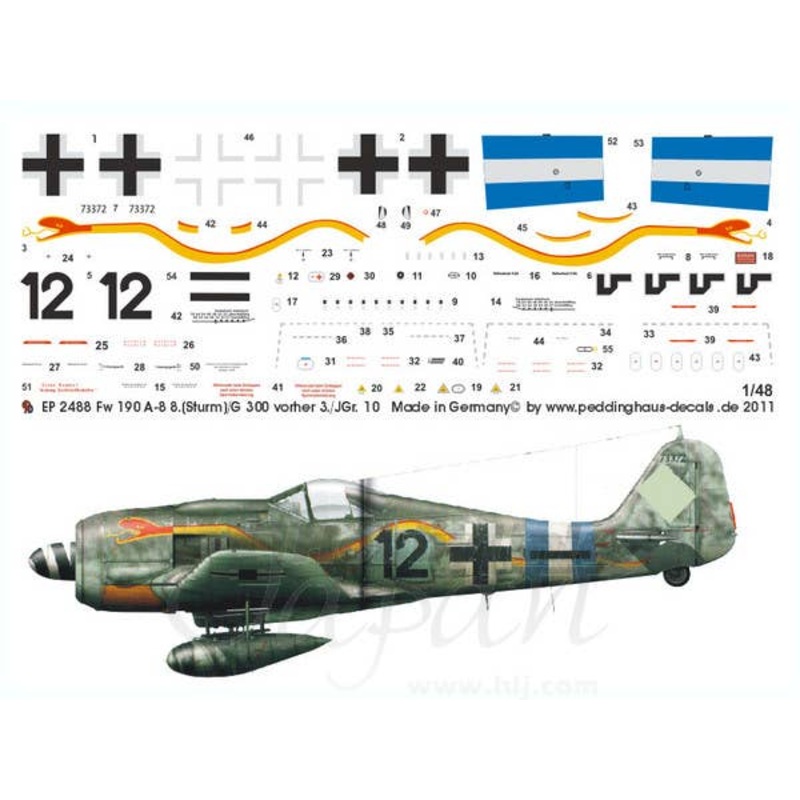 1/48 Fw190A8 Sturm JG 300