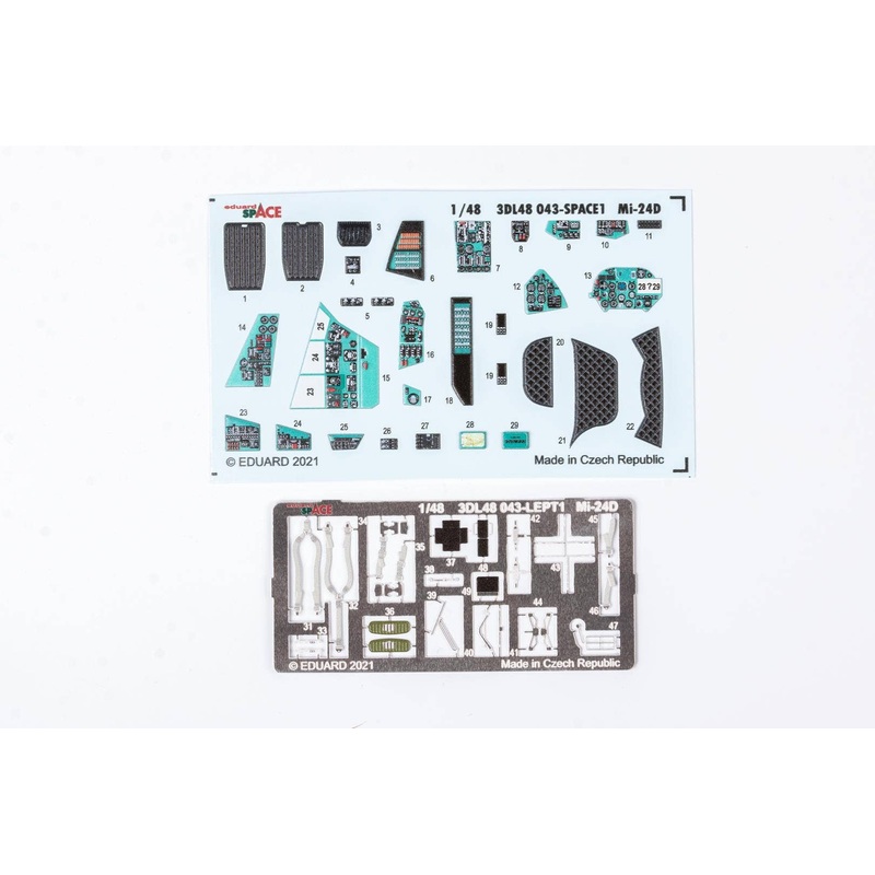1/48 Mi-24D SPACE (for Eduard or ZVEZDA)