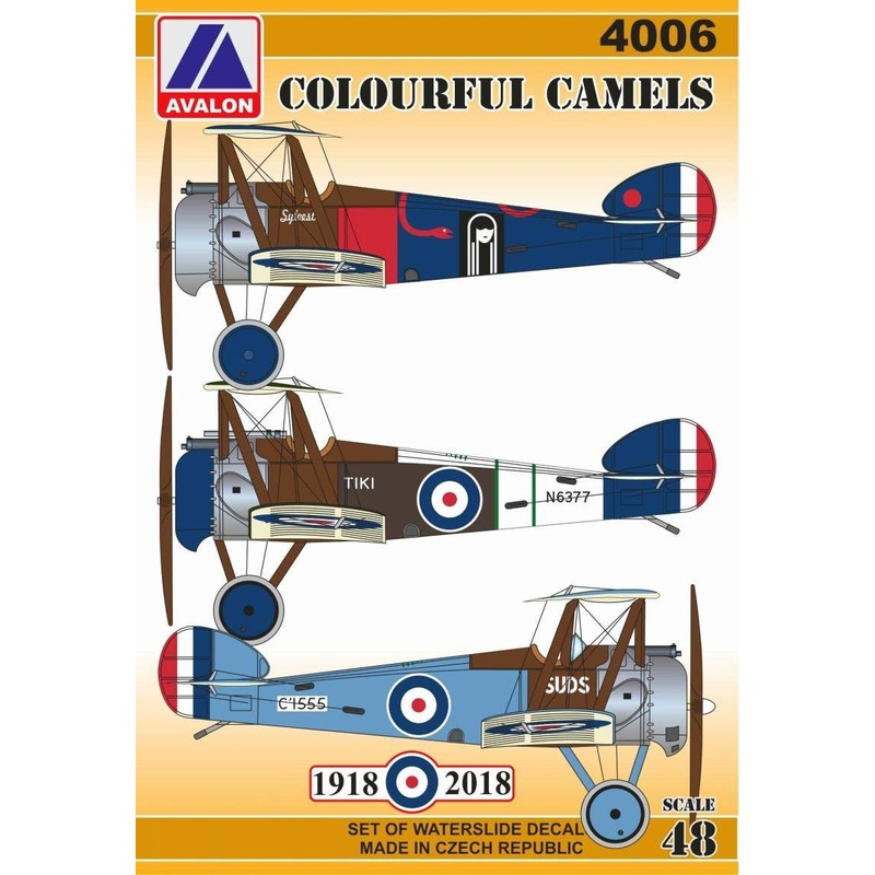 1/48 Sopwith Camel "Colourful Camels"