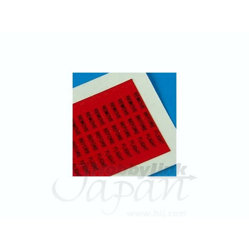 1/48 Remove Before Flight Flags Black Lettering
