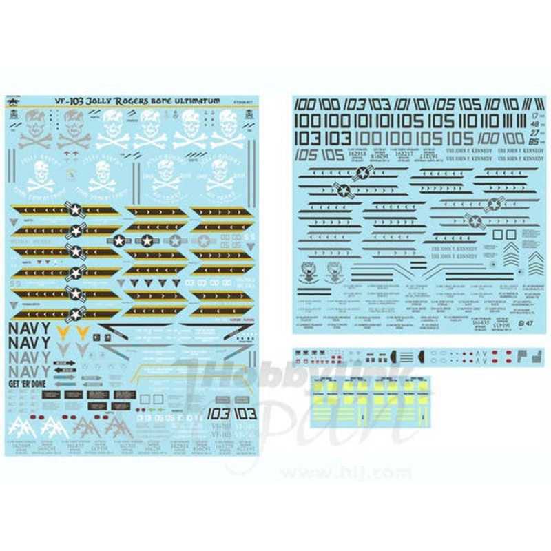1/48 VF-103 Jolly Rogers F-14B Tomcat Bone Ultimatum Decals