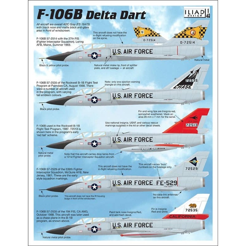 1/48 F-106B Delta Dart