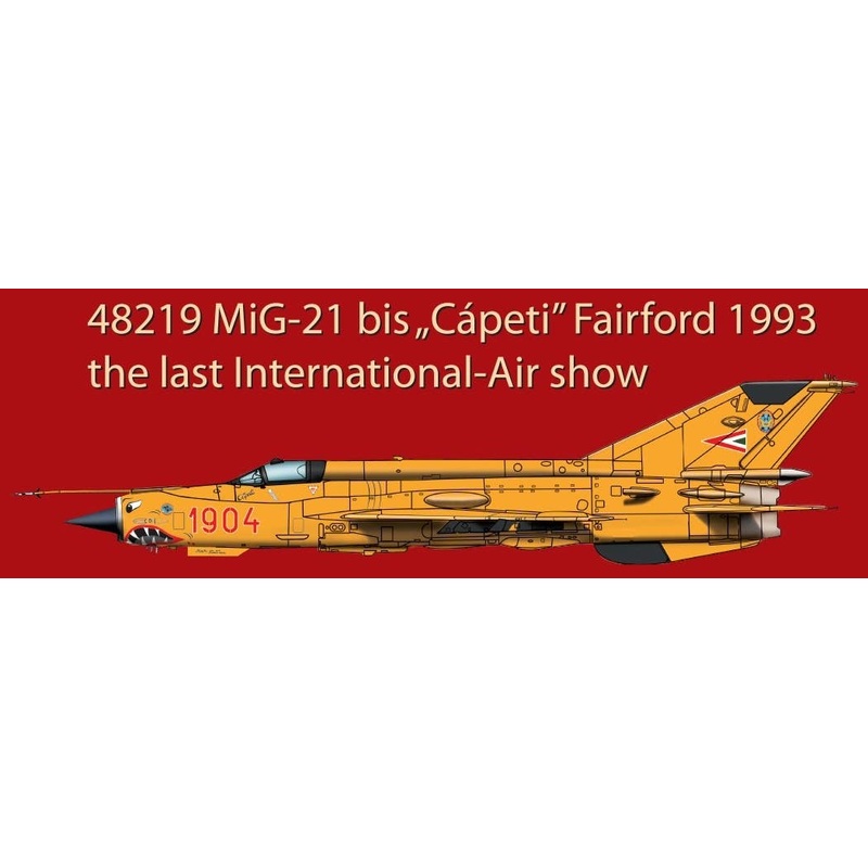 1/48 MiG-21bis Capeti Fairford Air Show 1993