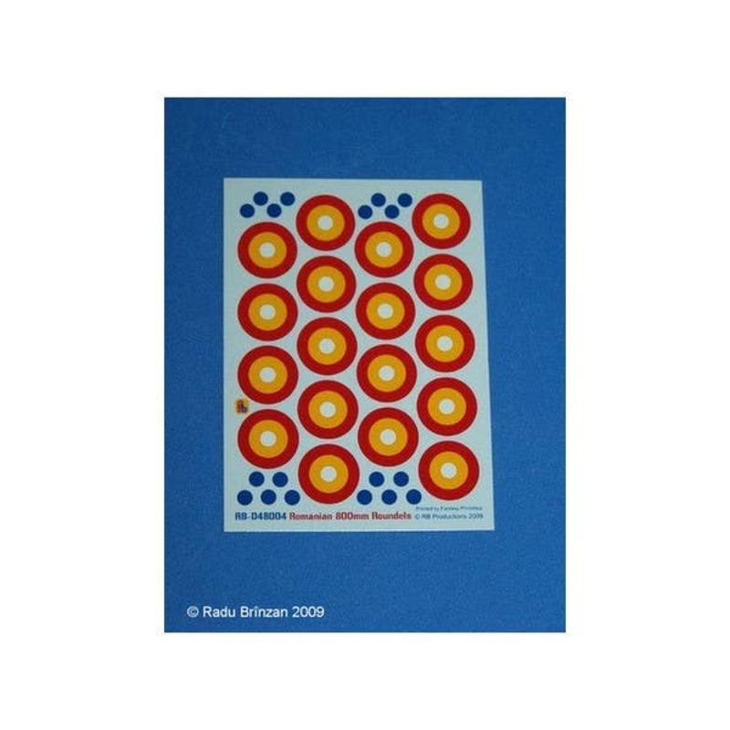 1/48 Romanian 800mm Roundels