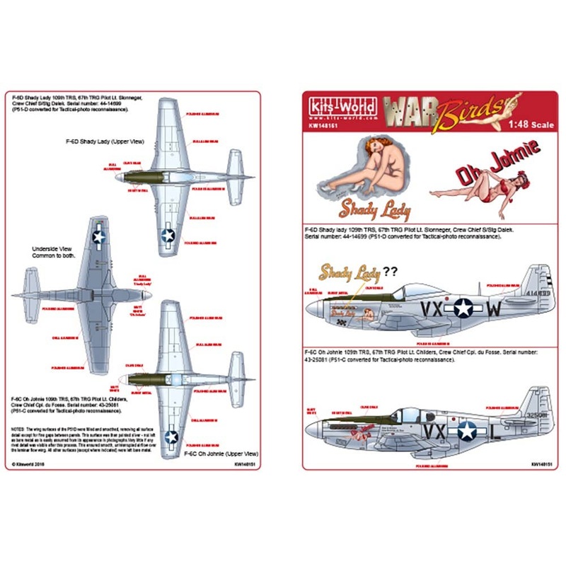 WW.II U.S. Forces P-51/F-6D Mustang